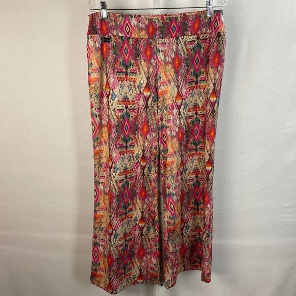 Lisette Montreal Bright Aztec Geometric Pants sz 12 - Picture 1 of 6